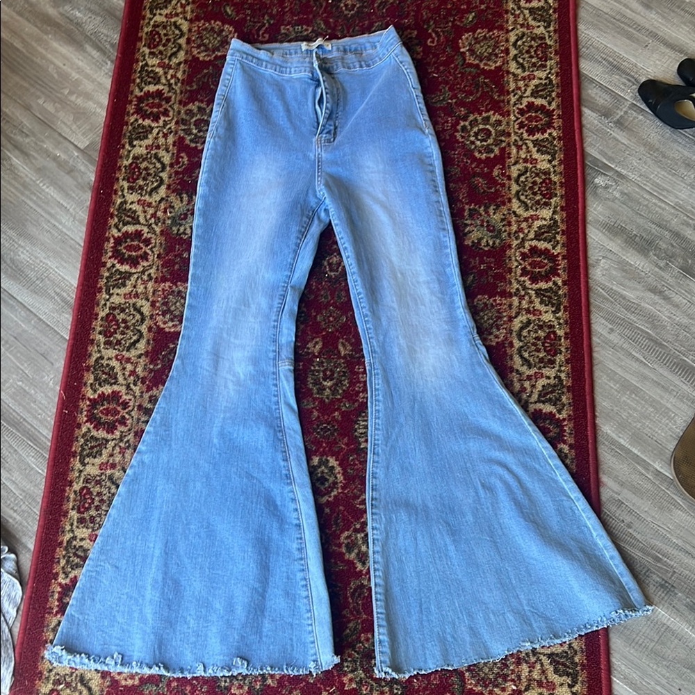 Women's Flared Blue Jeans Hanmer Jeans Los Angeles size 5